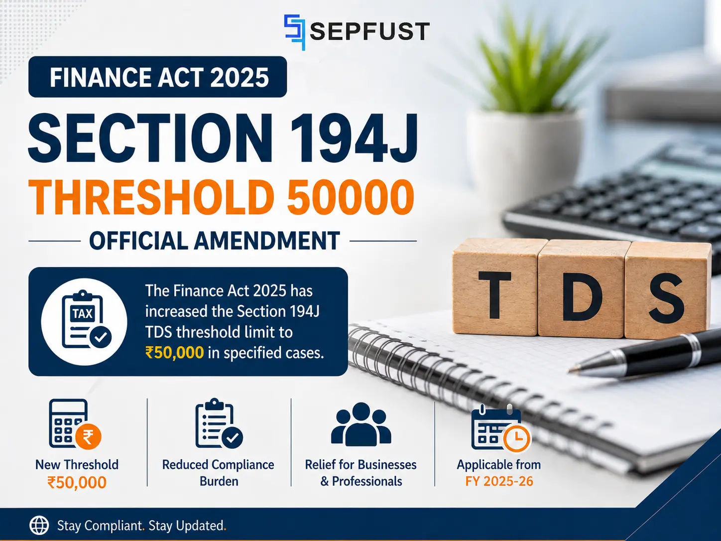 Finance Act 2025 Section 194J Threshold 50000 Official
